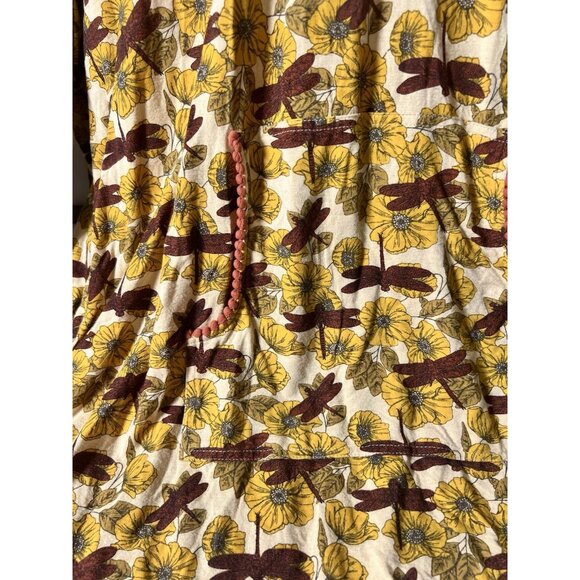 Kate Quinn Women's Hoodie Dragonfly Print Teal Lightweight Stretch Bamboo S.   O - Picture 5 of 6